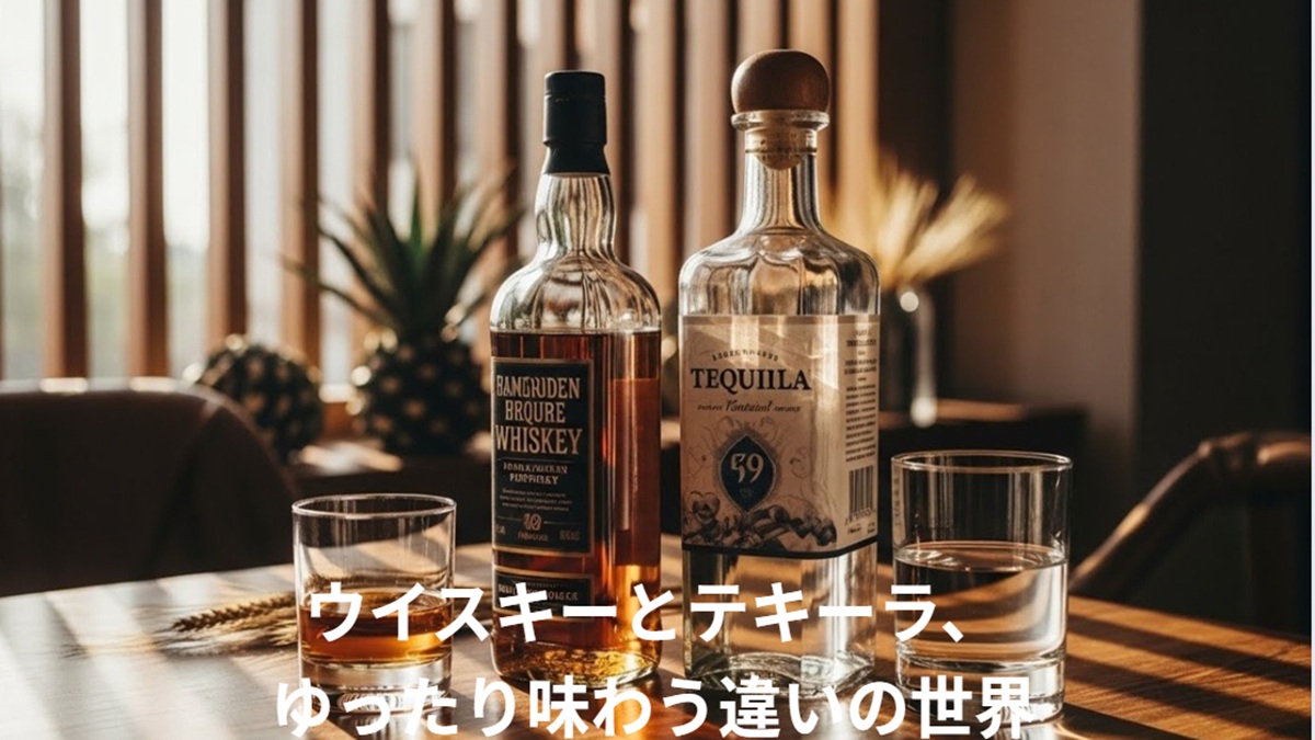 テキーラ ウイスキー 違い