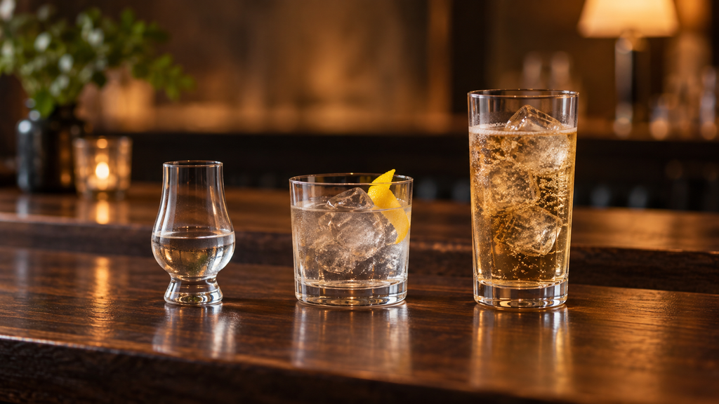 ストレート、カクテル、炭酸割りの飲み方比較